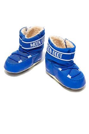 Crib Blue Nylon Boots MOON BOOT KIDS | 34010200MB005